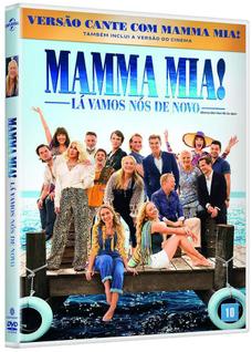 DVD Mamma Mia - lá Vamos nós de Novo (NOVO)