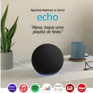 Echo Dot 5ª Gen  Assistente de Voz para Mudar Seu Dia-a-Dia
