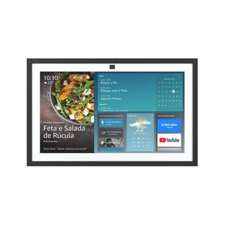 Echo Show 15  Smart display Full HD de 15,6" com Alexa, experiência Fire TV e controle rem