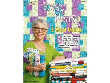 Edredões de 3 jardas Book Fabric Cafe Easy Peasy Bk 3 Brown