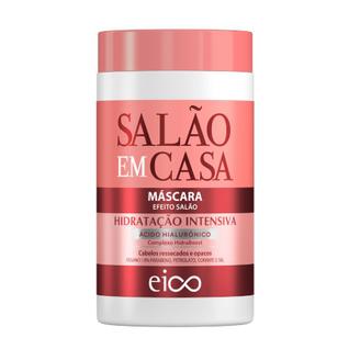 Eico Máscara Salão em Casa Hidratação Intensiva Tratamento Creme Cabelos Secos e Opacos