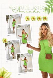 Elegância e Atitude: Vestido de Látex para Arrasar