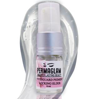 Elixir de bloqueio de pigmentos VividGuard PMU e protetor de brilho labial