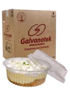 Embalagem redonda g640 m c/ 30 un 170 ml bolo doces torta