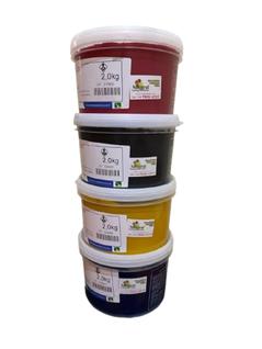 Escala de Tinta Gráfica Offset CMYK Europa Marca Luminescence Sun Chemical Total 8 kgs