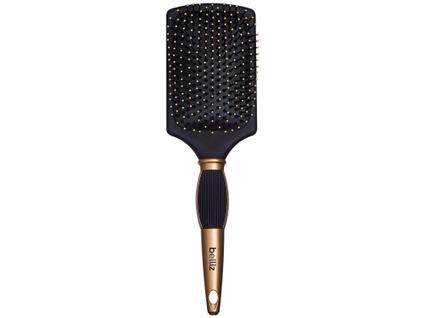 Escova de Cabelo Profissional Raquete Belliz - Black e Gold