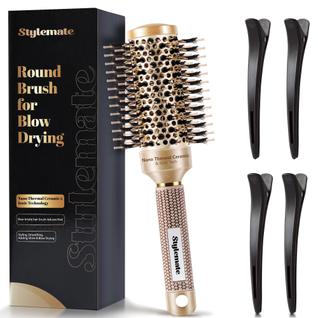 Escova de cabelo redonda STYLEMATE Nano Thermal Ceramic Ionic 3,3 cm
