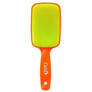 Escova de Cabelo Santa Clara Flex Laranja E Verde
