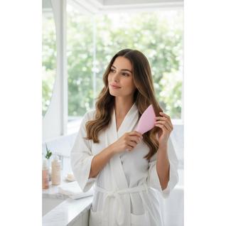 Escova Desembaraça Cabelo Molhado Fácil Rosa