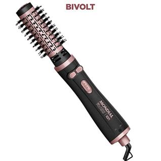 Escova Giratória 3 em 1 Seca Alisa E Modela Anti Frizz Bivolt