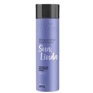 Escova progressiva alisamento perfect blonde terapia mega liso alto impacto loiras 300ml