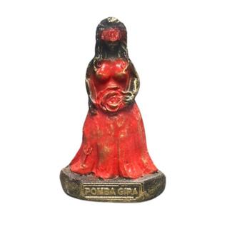Escultura Pomba Gira Vintage Resina 10 cm