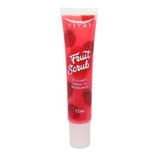 Esfoliante Labial Fruit Scrub Vivai - Morango