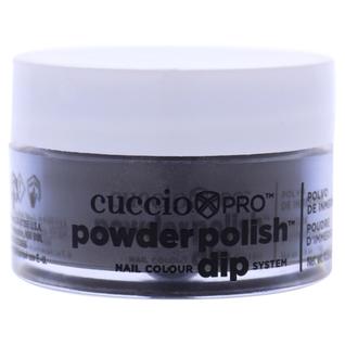 Esmalte de unhas em pó Cuccio Colour 15 mL com tons de cinza prateado