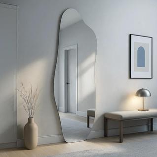 Espelho Grande Corpo Inteiro 150x40cm Lapidado Decorativo Rocco Luxo