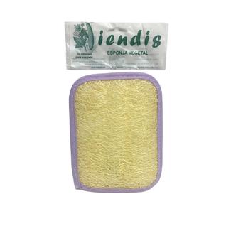 Esponja Vegetal Iendis Unidade Sustentável Natural Suave Para Pele