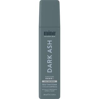 Espuma autobronzeadora Minetan Dark Ash 200ml para pele clara
