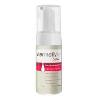Espuma De Limpeza Facial para Pele Muito Oleosa e Acneica Dermotivin Salix