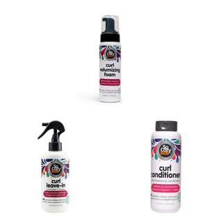 Espuma para dar volume ao cabelo, condicionador leave-in e suavizante SoCozy