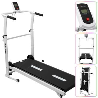Esteira Mecânica de Caminhada Self Machine com Display Mile Fitness Ergometrica Academia E