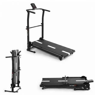 Esteira Mecânica de Caminhada Self Machine com Display Mile Fitness Ergometrica Academia E