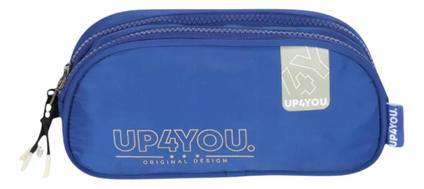 ESTOJO ESCOLAR DUPLO UP4YOU ESTILOSO AZUL Azul