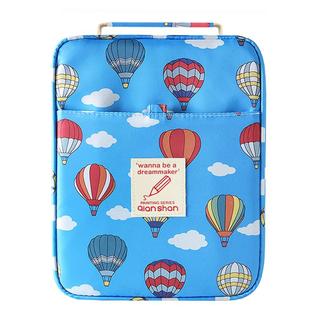 Estojo para lápis O balão azul qianshan contém 202 lápis de cor