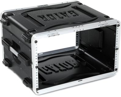 Estojo Rack Case Gator Moldado Leve 6U GR-6L 49 cm de profundidade
