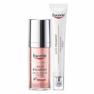 Eucerin Anti-Pigment Kit - Sérum Facial + Clareador de Olheiras para Todos os Tipos de Pel
