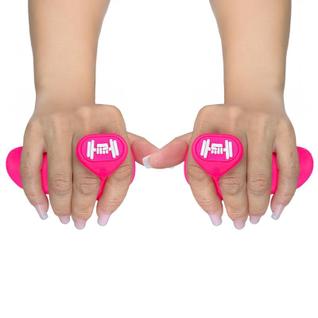 Exclusivo Luva Alongamento Anti Derrapante Half Finger Neon Rosa Imperdível