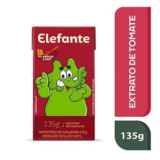Extrato Tomate Elefante Tradicional 135 Gr