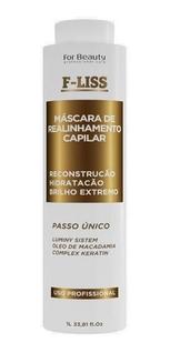 F-liss Mascara De Realinhamento Capilar For Beauty 1lt