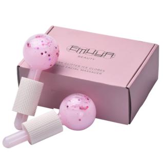 Facial Tools Emuya Ice Globes para alívio do inchaço do rosto e dos olhos
