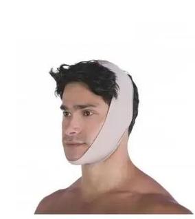 Faixa De Compressão Facial Pós Operatório Otoplastia Mentoneira Papada Cirurgia Plástica B