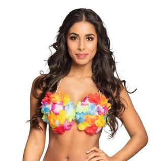 Fantasia Sutian Havaiano Colorido Adulto p/ Festa Carnaval