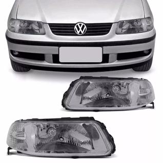 Farol dianteiro Gol Saveiro Parati G3 1999 2000 2001 2002 2003 Monoparabola Foco Simples