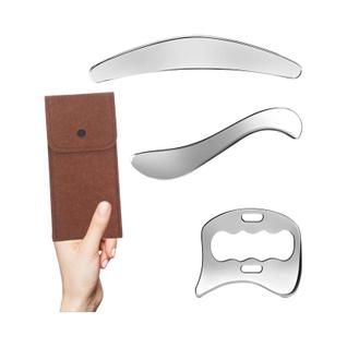 Ferramenta De Massagem Gua Sha Em Aço Inoxidável, Raspador Muscular, Ferramentas De Fisiot