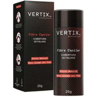Fibra Capilar Vertix para Cabelos Pretos 25g