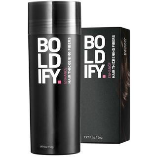Fibras Capilares Boldify Fill In - 56g Marrom Médio para Cabelos Finos e Ralos