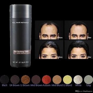 Fibras Capilares Queratina Premium para Cabelos Ralos e Finos Disfarce de Falhas e Alopeci