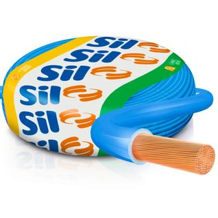 Fio Cabo Cobre Flexível 10mm 750v Rolo De 100m Sil Cores Anti Chama Inmetro