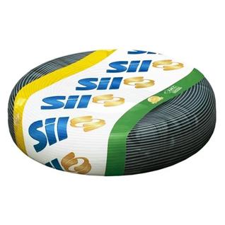 Fio Cabo Flexível 2,5mm Elétrico Cobre Rolo 100m Preto Sil