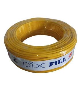 Fio Elétrico Cabo Flexível 6,0mm Rolo 50 Metros 750v Pixfill