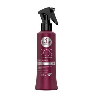 Fluido alinhador pos progressiva cabelos quimicamente alisados protetor térmico 120ml hask