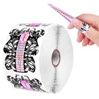Formas de unhas acrílicas DouborQ 500PCS Dicas de extensão de unhas