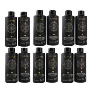 G.Hair Escova Progressiva Marroquina 6 Kits (2 x 1 Litro)