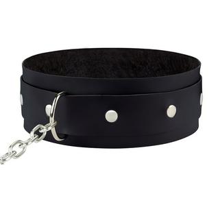 Gargantilha Choker material sintético Larga Corrente Gótica