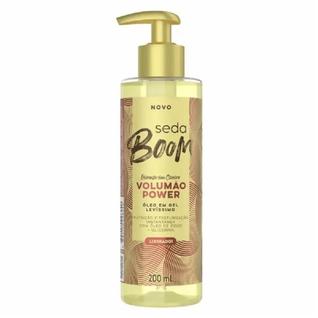 Gel Boom Volumão Black ÓLEO Tex Seda 200ML