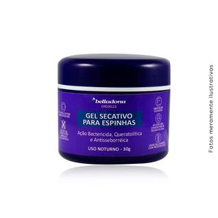 Gel Cicatrizante para Acne Belladona 30g  Tratamento com Peróxido de Benzoíla 2,5% para Ac