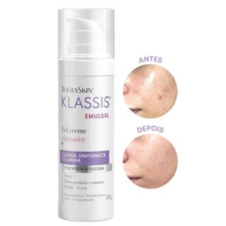 Gel Creme Clareador Facial Klassis EMULGEL 30g